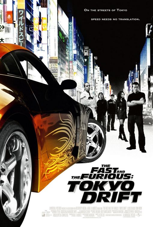 The Fast and The Furious Tokyo Drift 2006 Considered a spin off of the 