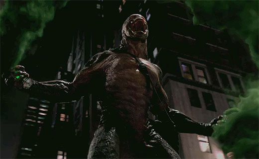 "I'm going to turn everyone in New York City into lizards because...EVIL!"