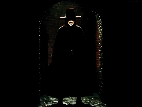 V for Vendetta - In the Archway