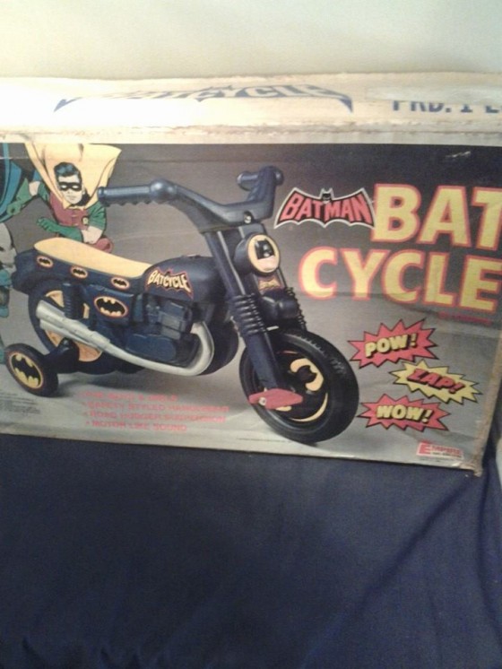 Holy Big Wheels Batman!