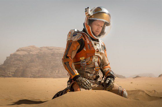 Matt Damon portrays an astronaut who faces seemingly insurmountable odds as he tries to find a way to subsist on a hostile planet.